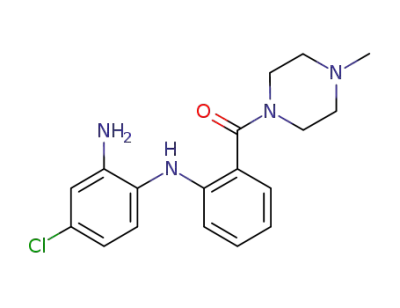 2-amino-4-chlorodiphenylamine-2'-carboxylic acid (4''-methyl)piperazide