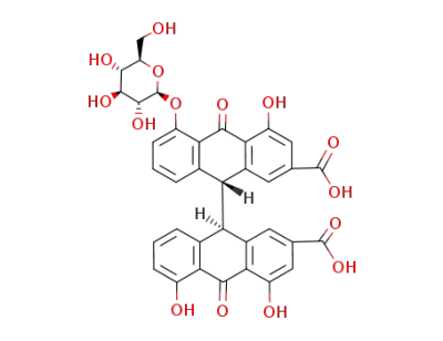sennidin A-8-monoglucoside