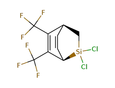 (1R,4S)-2,2-Dichloro-5,6-bis-trifluoromethyl-2-sila-bicyclo[2.2.2]octa-5,7-diene